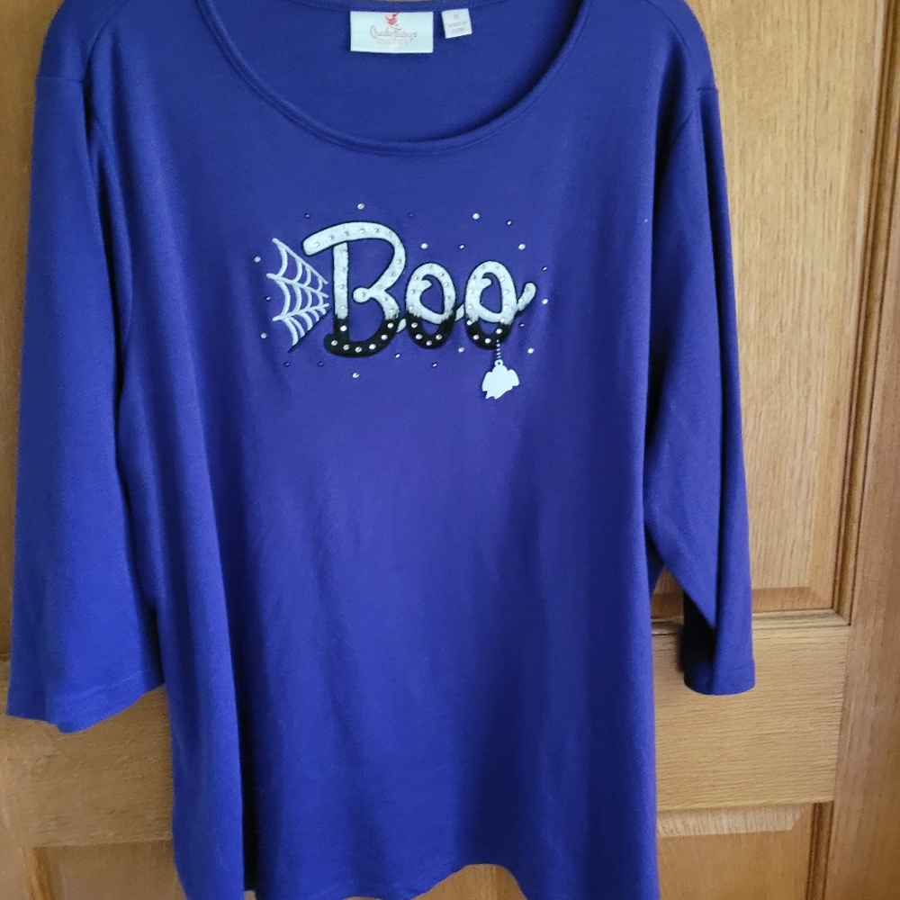 Quacker Factory Halloween Top
